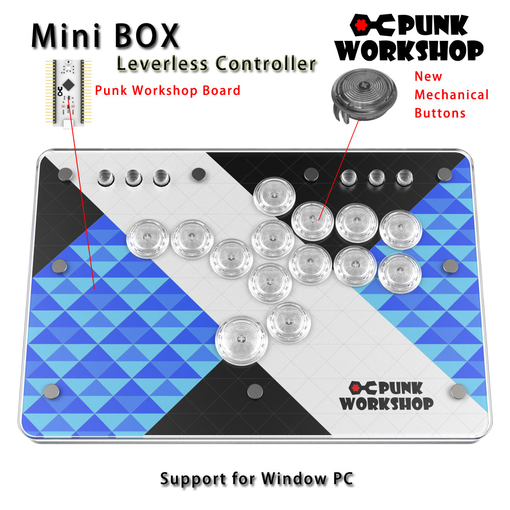 Punk Workshop Mini HitBox V3 ホワイト | battlefieldbiker.com