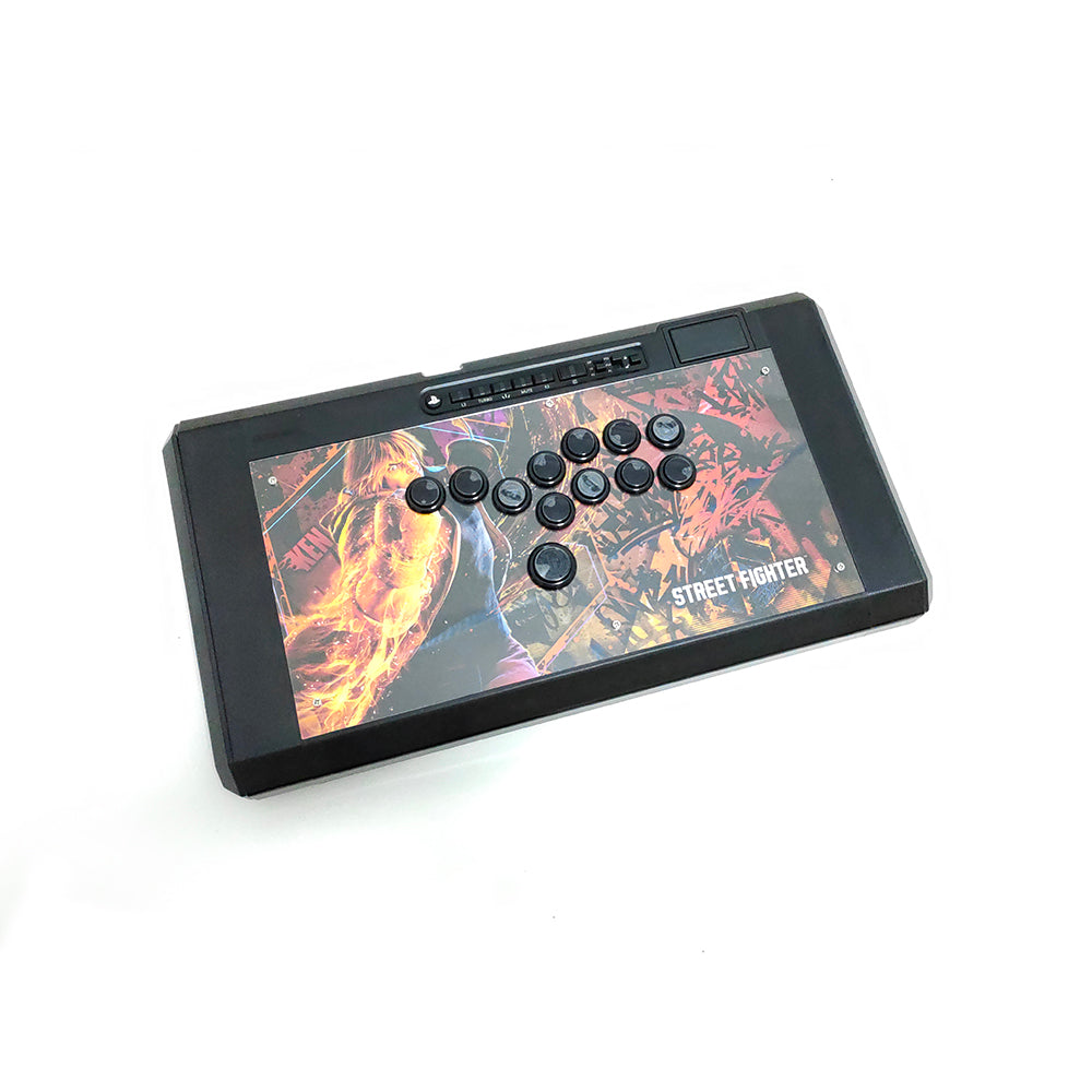 Sinoarcade Hitbox Clear Plexi Cover and Metal Plate Conversion Kit wit