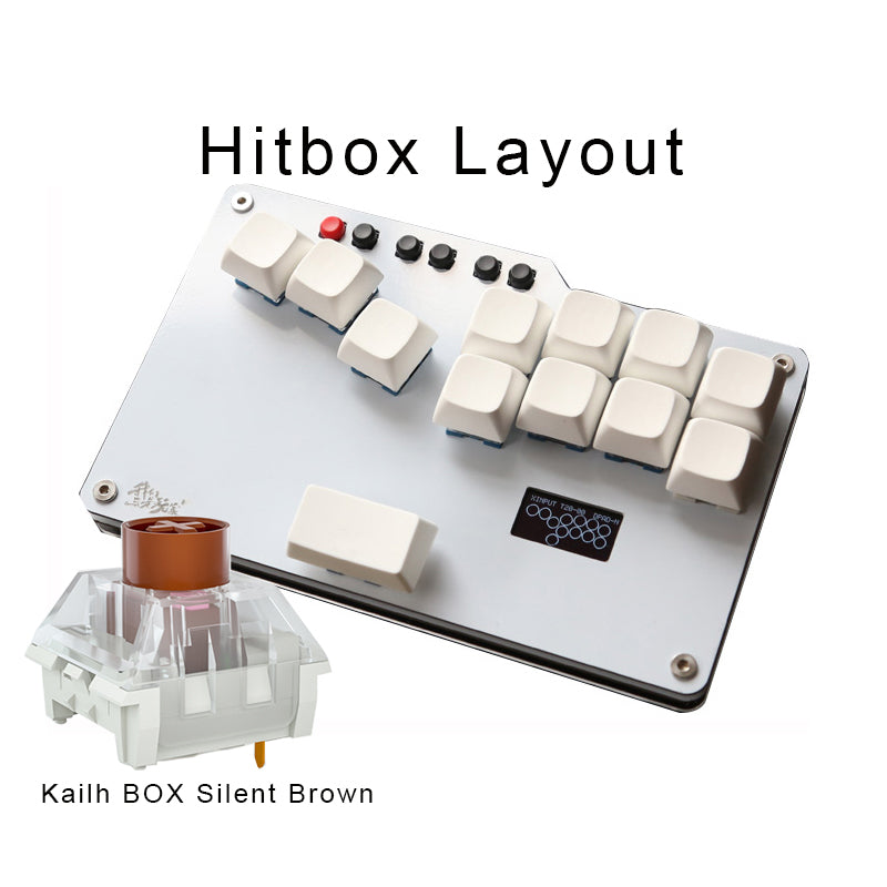 Pocket Mini HitBox SOCD Fighting Stick Controller WASD Mixbox Mechanical  Switches Keys Support PC Xinput PS3 DInput Switch Turbo Function