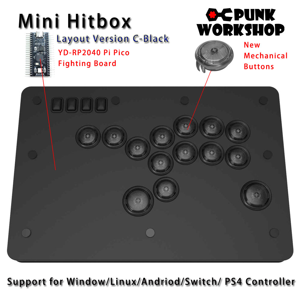 購入可能ですご検討くださいPUNKWORKSHOP MINI v3 レバーレスコントローラー