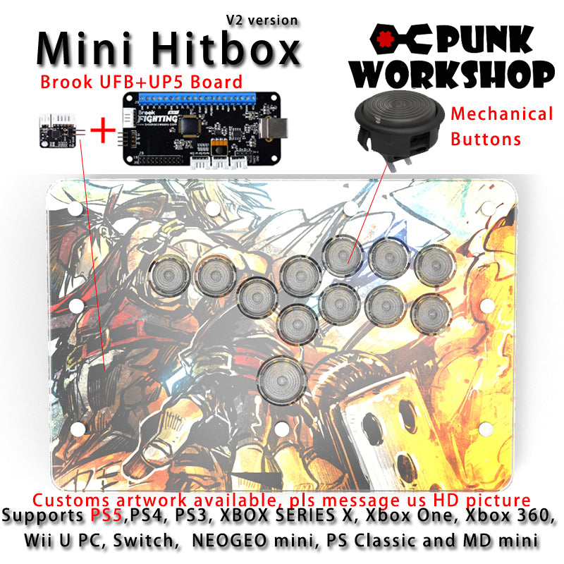 PunkWorkshop Fighting Controller Mini HitBox Ultimate